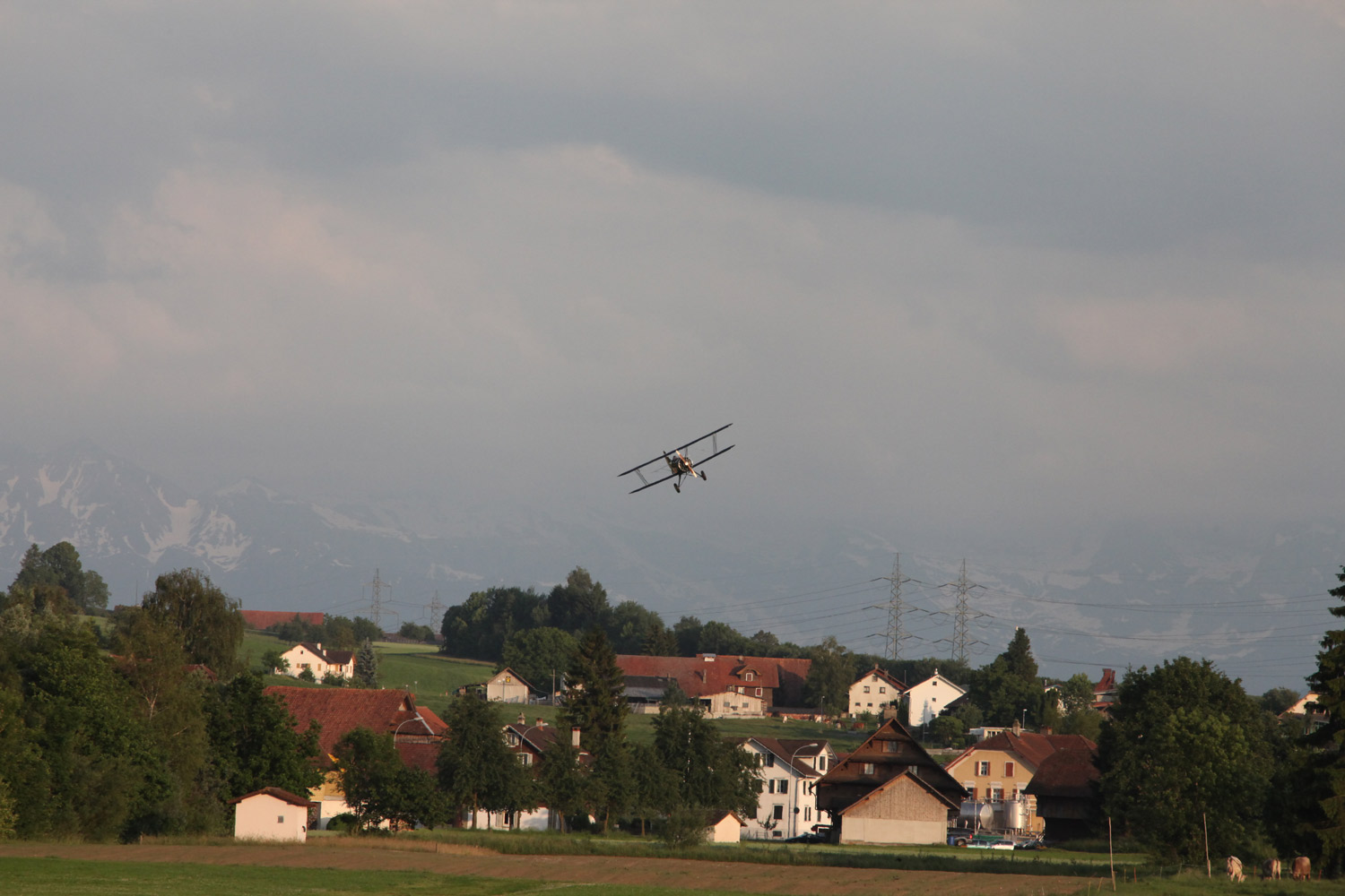 on final approach for first landing!