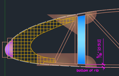 Bottom of Front Spar