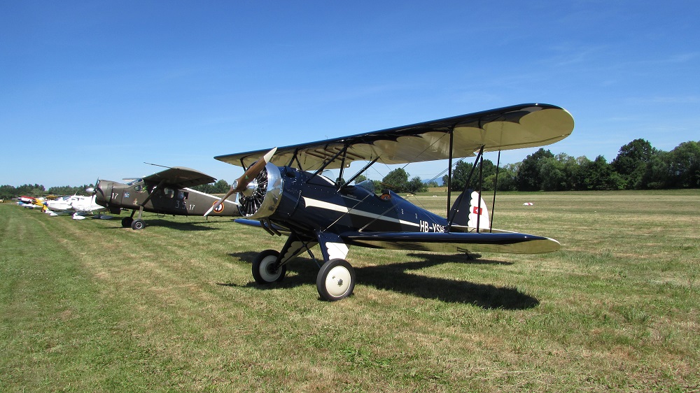 at the flight line